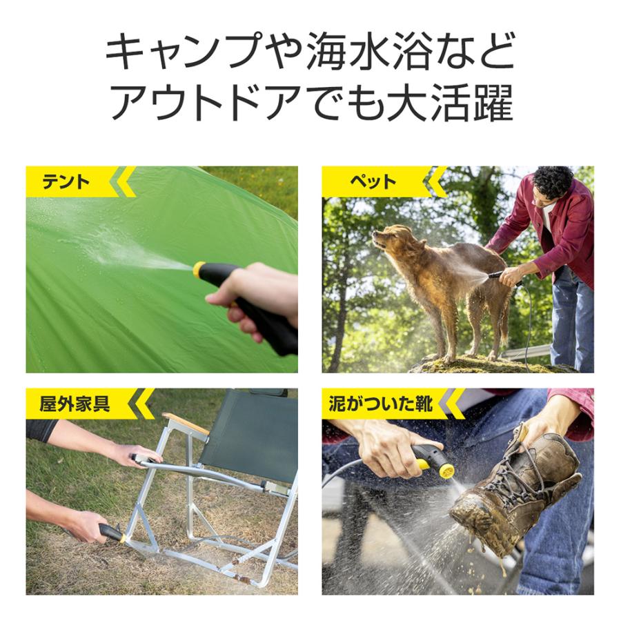 KARCHER モバイルマルチクリーナー シャワーノズル付き ケルヒャー（KARCHER） 【タンク給水式コードレス】マルチクリーナー