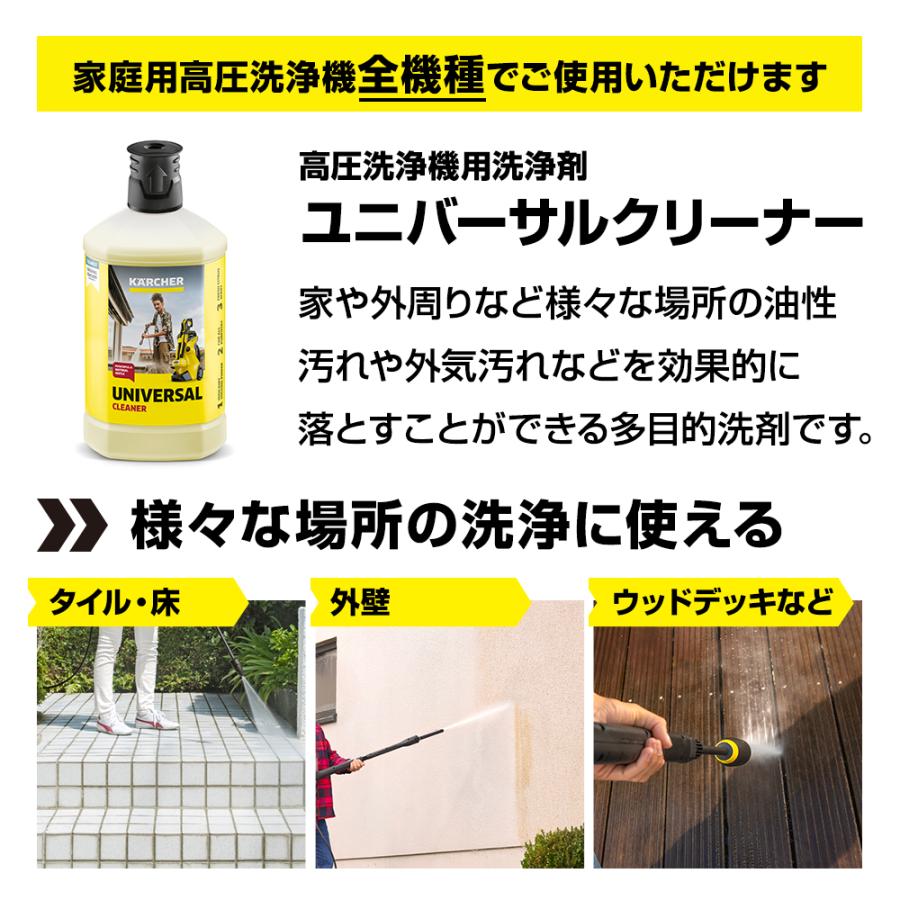 ケルヒャー（KARCHER） 家庭用高圧洗浄機用 洗浄剤 ユニバーサル
