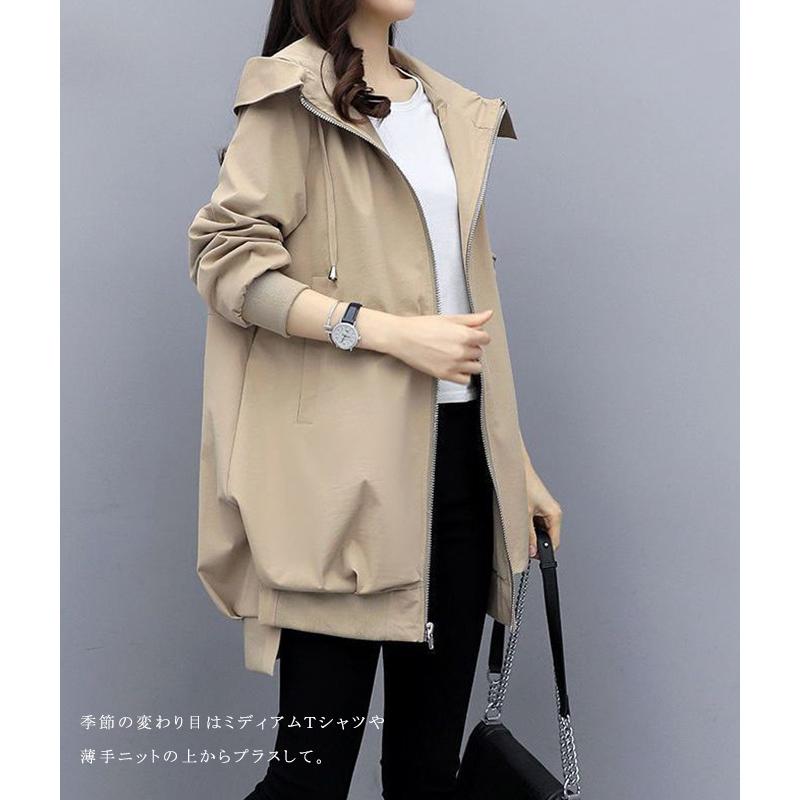 マウンテンパーカー レディース マンパ ミディアム丈 羽織 アウター ジャケット 春コーデ レディース 母の日 21 一部即納 00tk9553 夏黎 通販 Yahoo ショッピング