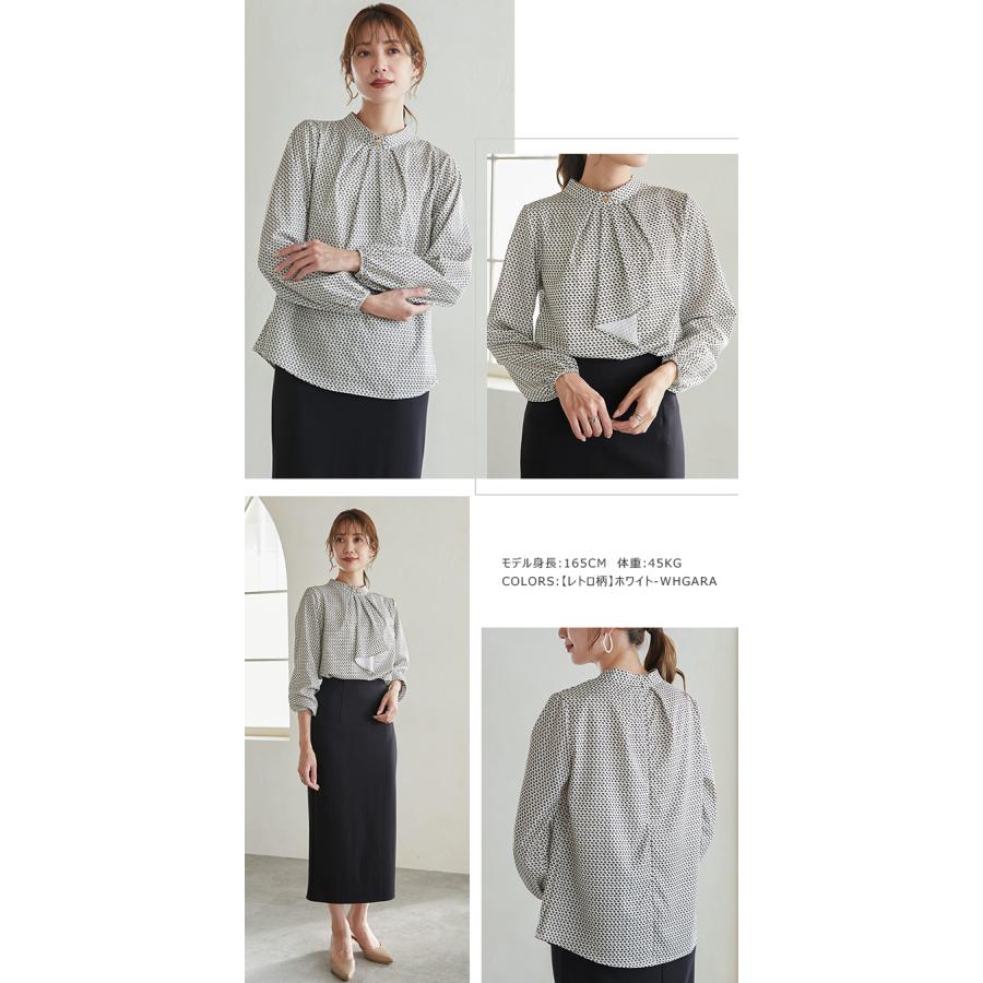 かじなみん　半額リバティブラウス、スカート３点 KAREI 全品ポイント28% スカーフタイブラウス レディース ブラウス