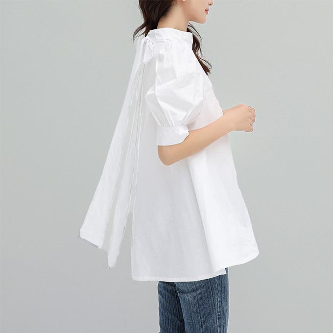 【ルネ】お袖おリボン♡パフスリーブ♡ブラウス 楽天市場】【OUTLET！クーポンで2,192円】 ブラウス 長袖