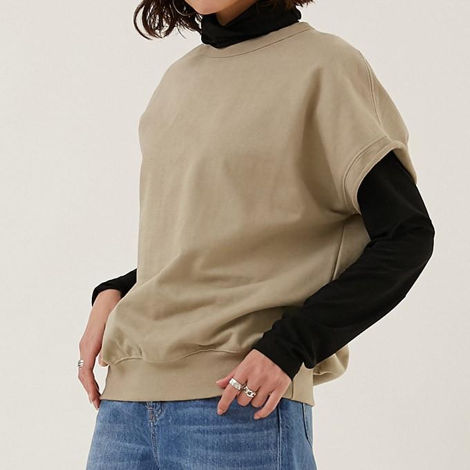 カットソー ハイネック レディース ロンt タートルネック レイヤード インナー 重ね着 薄手 パープル ブラウン ブラック M L 01tp53 夏黎 通販 Yahoo ショッピング