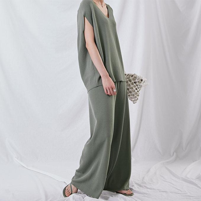 KAREI ○先着20枚限定○ 2点セット サマーニット 接触冷感