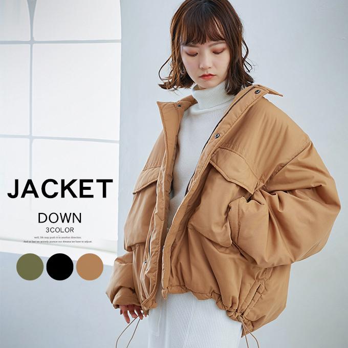 中綿コート 棉ブルゾン レディース オーバーサイズ ボリューム感 保温性 暖かい ビッグシルエット アウター tb7704 夏黎 通販 Yahoo ショッピング