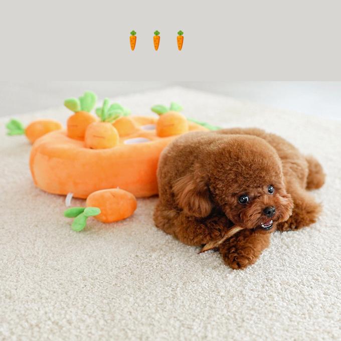 ペットおもちゃ ペット おもちゃ ペット用品 犬 Snsで大人気 にんじん畑 いぬ ノーズワーク 猫 希少 知育玩具 ねこ