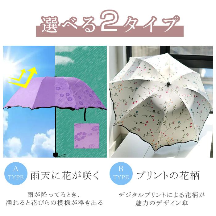 Adoの折り畳み傘３回のみ利用した水濡れ色変わり傘(ＵＶカット仕様) Adoの折り畳み傘3回のみ利用した水濡れ色変わり傘(UVカット仕様)