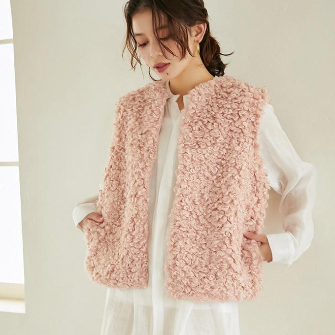 ベスト アウター ファーふんわり カーデ モコモコ ボア素材 もこもこ 柔らか わんこちゃん レディースアウター 29tc54 多多 通販 Yahoo ショッピング