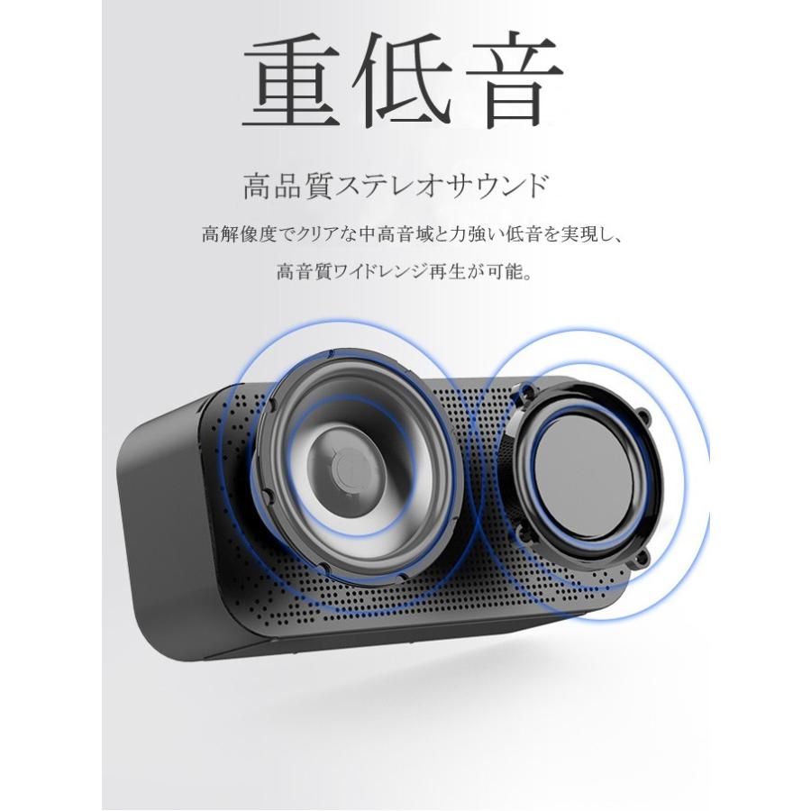 ワイヤレス スピーカー Bluetooth 4 1 マイク搭載 ブルートゥース ハンズフリー ウトドア 目覚まし時計 重低音 ラジオ対応 スマホスタンド 電話受ける Sp024 多多 通販 Yahoo ショッピング
