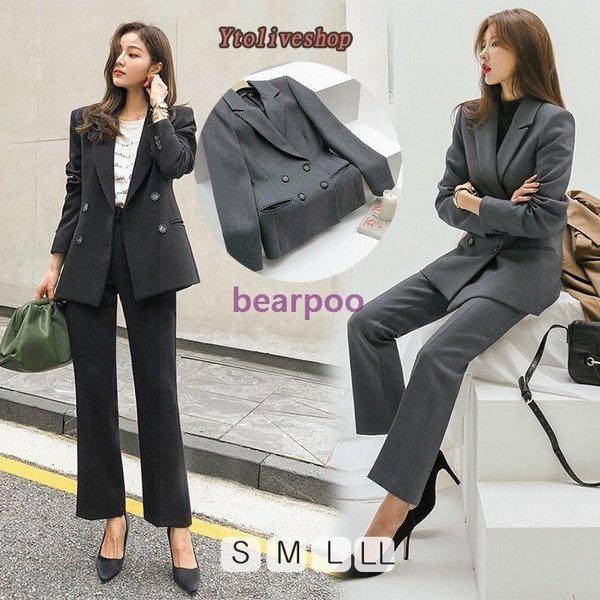 送料無料 日本製 スーツ レディース パンツ 洗える ストレート ビジネス 秋 冬 新作 通勤 黒 グレー 受注生産品 Htvnepal Com