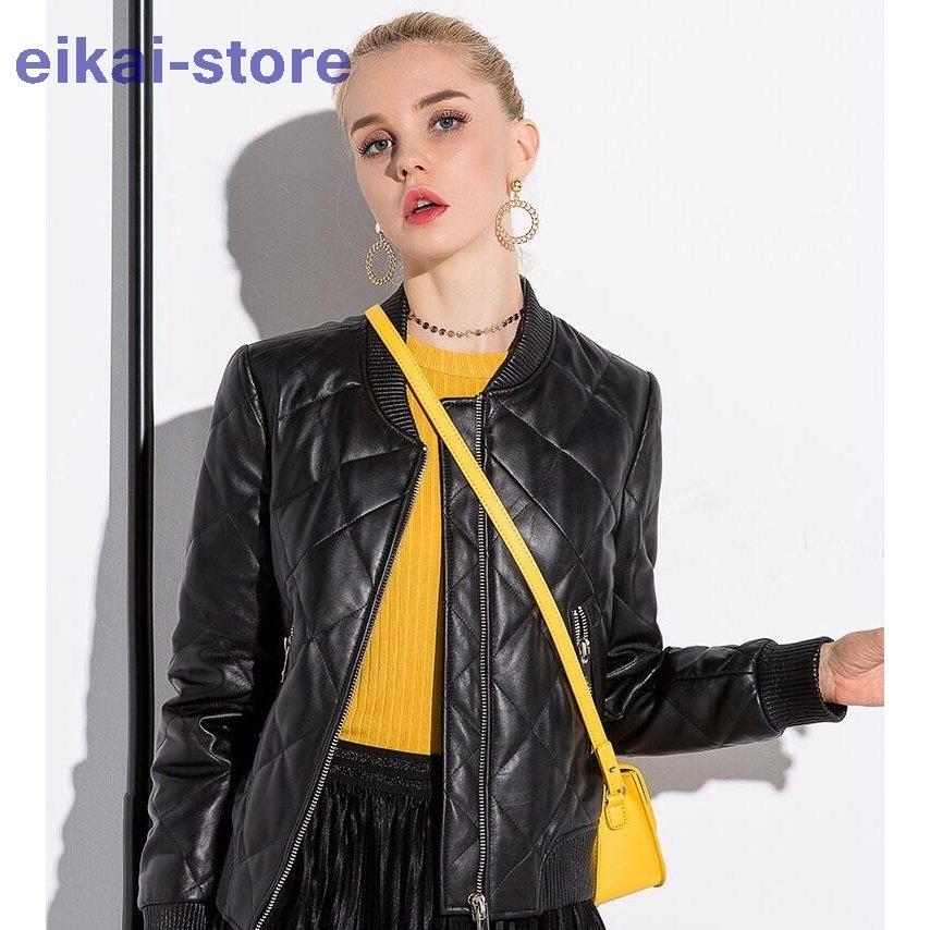 在庫処分特価 ラムジャケット 革ジャケット レザージャケット本革 レディースライダース ジャケット 秋 冬 在庫整理品 Www Superavila Com