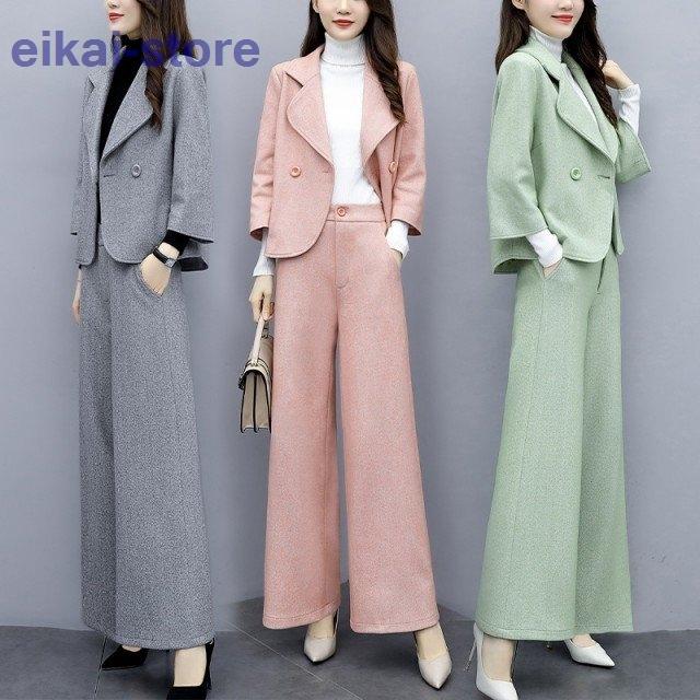 純正特販 ワイドパンツ スーツ セットアップ パンツスーツ レディース おしゃれ 大きいサイズ 3l 通勤服 オフィス 卒業式 入学式 代 30代 40代 日本在庫 Superavila Com