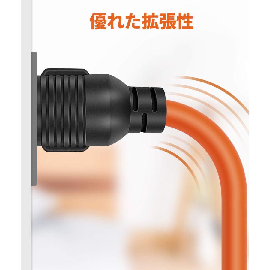 Kareyou 発電機用RV電源アダプターコード L5-30P→5-15R 30A対応 発電