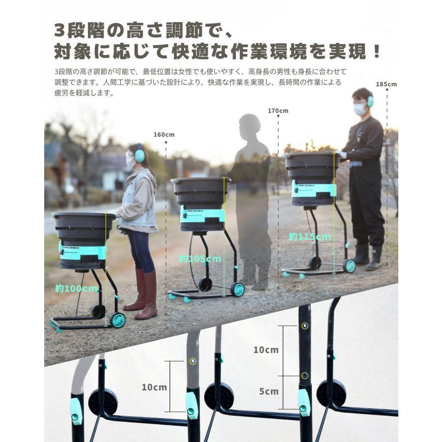 Kareyou リーフシュレッダー 葉っぱ粉砕機 電動粉砕機 1150W 葉 草