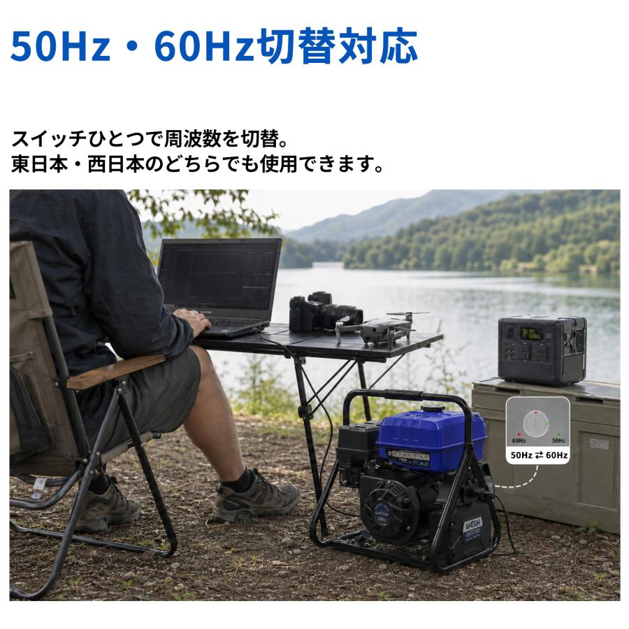 Gaidoh インバーター発電機 3.5kVA 最大3500W エンジン発電機 純正弦波