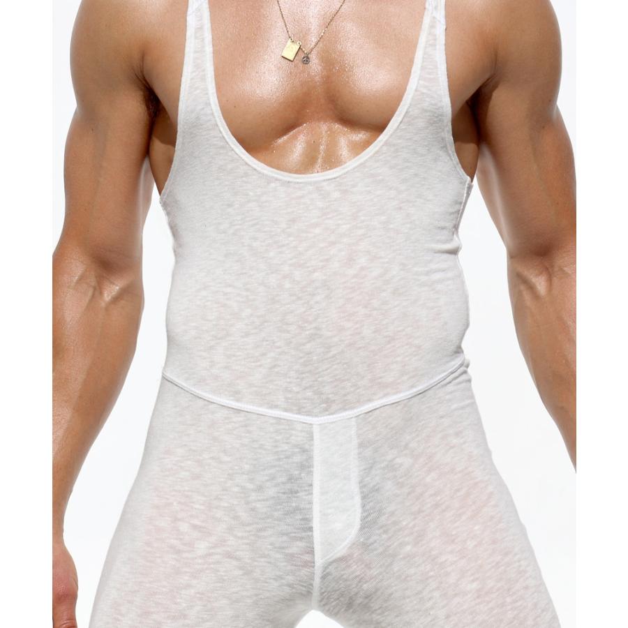 RUFSKIN/ラフスキン CORO コットン100％ ボディスーツ 男性下着 メンズ パンツ 上下一体型 インナー クロップド丈_1