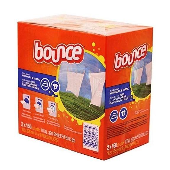 バウンス ドライヤーシート bounce 乾燥機用柔軟剤 160枚入り 2個セット | コストコ