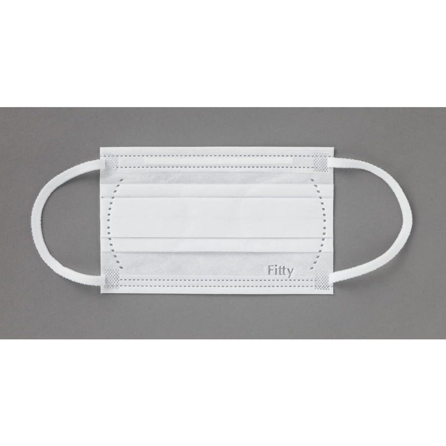 マスク フィッティ FITTY 7DAYS EXプラス やや小さめ 60枚 ホワイト 2箱セット | Fitty | 06