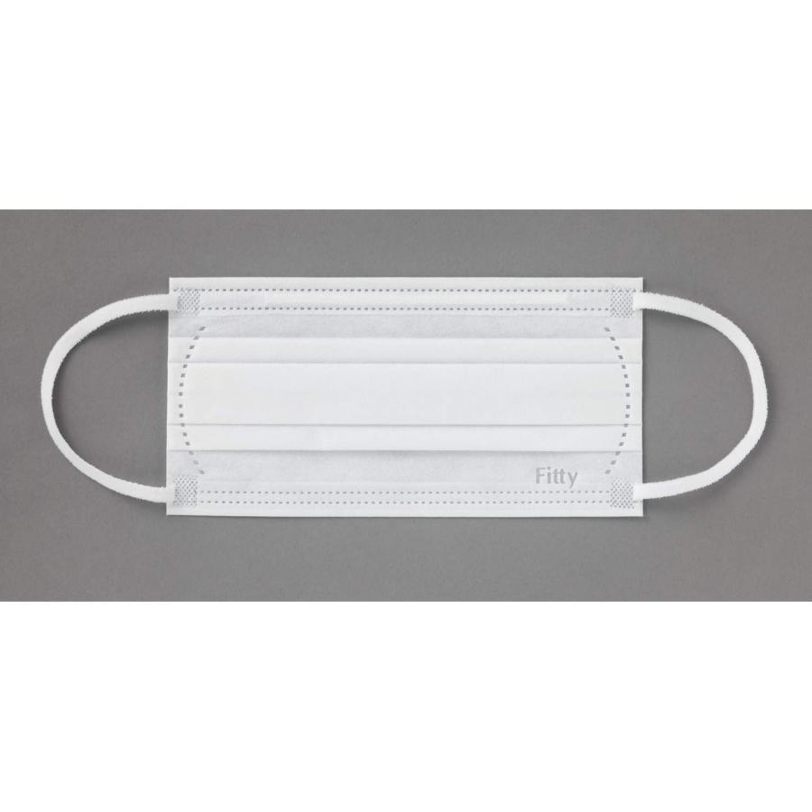 マスク フィッティ FITTY 7DAYS EXプラス やや大きめ 60枚 ホワイト 2箱セット | Fitty | 06