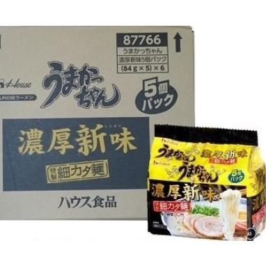 うまかっちゃん 濃厚新味 5食入×6個パック 30食 : Karimero Box - 通販