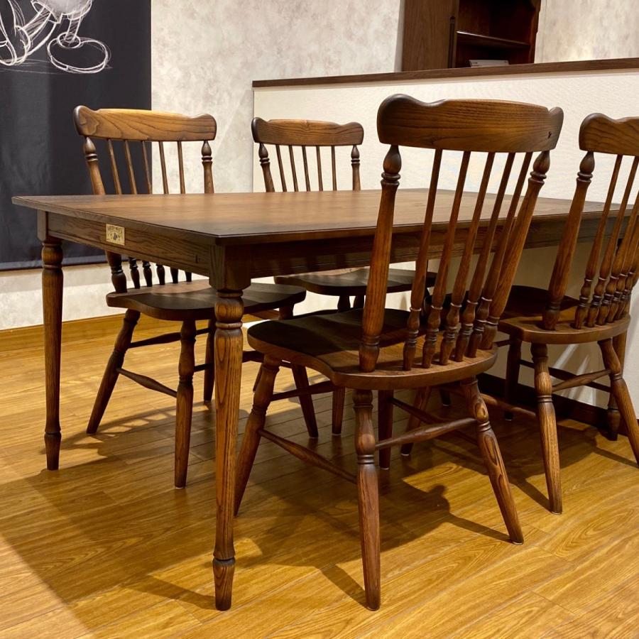 高級品☆ビンテージカリモク カリモクコロニアル ダイニングテーブル 4