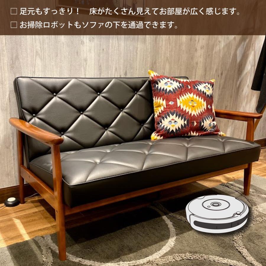 カリモク家具 カリモク ソファ 2人掛け 合皮 イス 木肘 木製 カリモク家具 カリモク ソファ 2人掛け 合皮 イス 木肘 木製