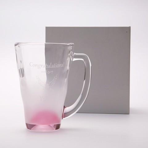 ビアマグ　ビールグラス　名入れ　グラス　プレゼント　ギフト　泡立ちビアマグ ハートエンジェル | 東洋佐々木ガラス | 06