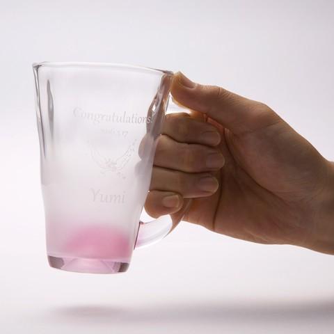 ビアマグ　ビールグラス　名入れ　グラス　プレゼント　ギフト　泡立ちビアマグ ハートエンジェル | 東洋佐々木ガラス | 07