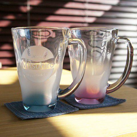 ビアグラス　名入れ　プレゼント　ギフト　泡立ちビアマグ 麦 | 東洋佐々木ガラス | 04