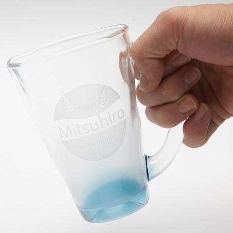 ビアグラス　名入れ　プレゼント　ギフト　泡立ちビアマグ 麦 | 東洋佐々木ガラス | 07