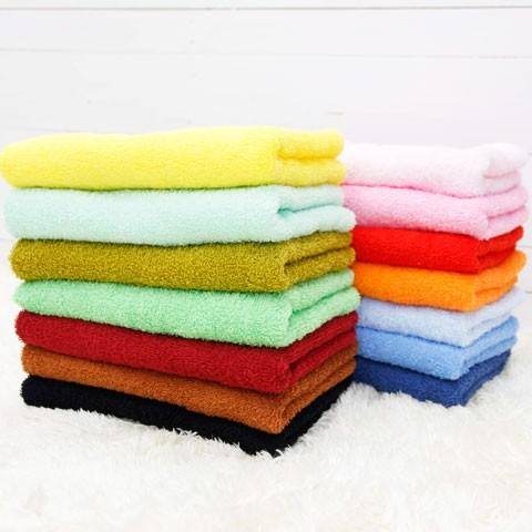 名前入り タオル フェイスタオル 名前刺繍 名入れ プレゼント ギフト 刺繍で名入れ カラータオル | 名入れギフトKARIN | 05