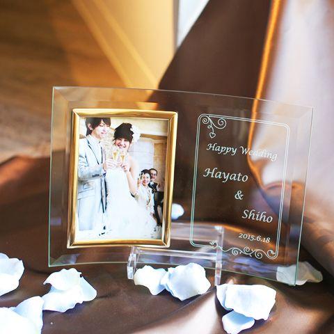 フォトフレーム　写真立て　名入れ　プレゼント　ギフト　名入れフォトフレーム　L版用 | 名入れギフトKARIN | 01