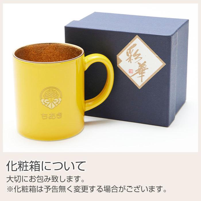 名入れギフトKARIN マグカップ 花個紋 名入れ プレゼント ギフト 米寿