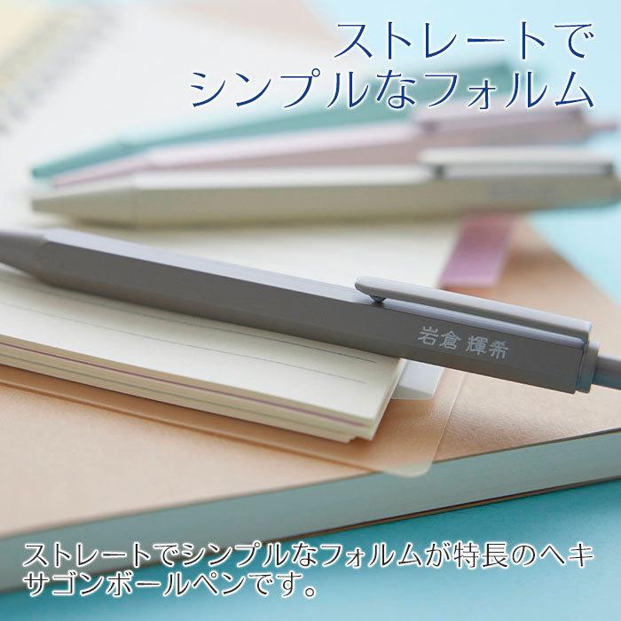ボールペン　ペン　名入れ　名前入れ　卒業記念品　入学祝い　誕生日　プレゼント　ギフト　ヘキサゴン 名入れボールペン | 名入れギフトKARIN | 07