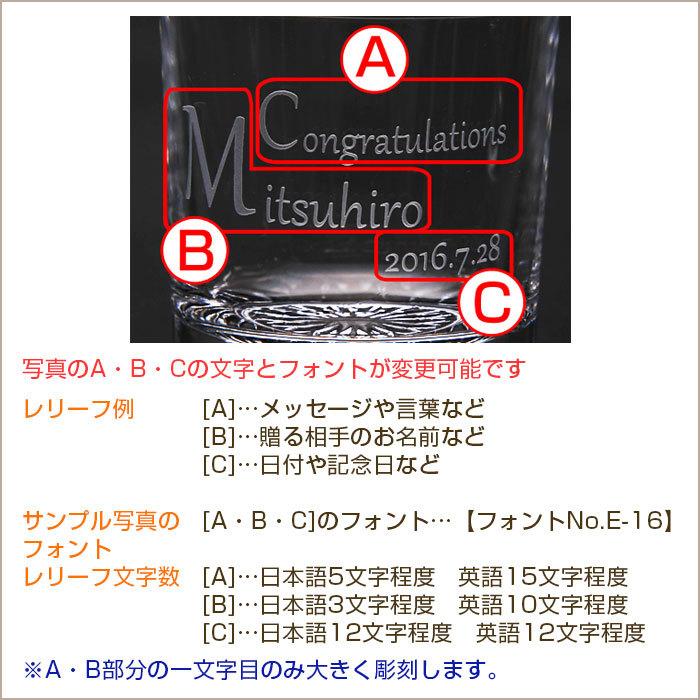 ウイスキーグラス　ロックグラス　名入れ　プレゼント　ギフト　名入れウイスキーグラス　北斗 | 東洋佐々木ガラス | 09