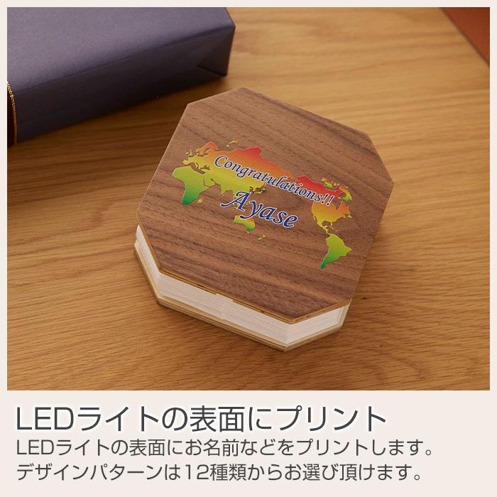 ライト　LEDライト　名入れ　プレゼント　ギフト　カラーデザイン 名入れ アコーディオンLEDライト UV　誕生日プレゼント　結婚祝い | 名入れギフトKARIN | 08