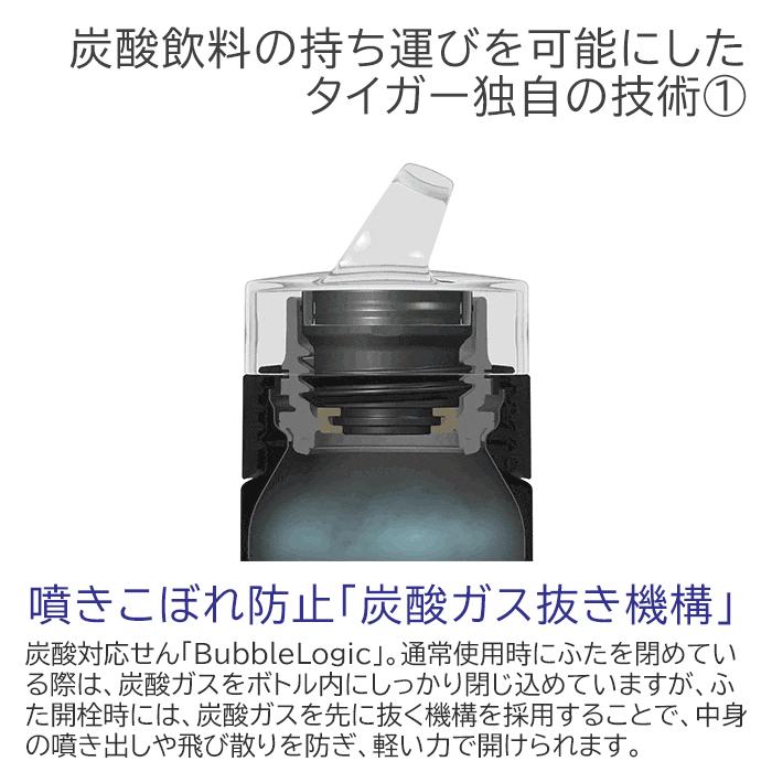 名入れ　ボトル　水筒　ステンレス　炭酸対応　誕生日　入学祝い　プレゼント　ギフト　名入れマイボトル TIGER 炭酸対応ボトル 480ml MKB-T481 laser | 名入れギフトKARIN | 09