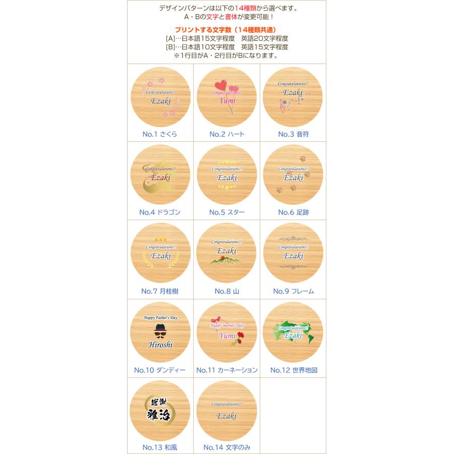 充電器　ワイヤレス充電器　名入れ　プレゼント　ギフト　名入れ ワイヤレス充電器 10W 木目調 ナチュラル UV　退職祝い　母の日　父の日 | 名入れギフトKARIN | 09