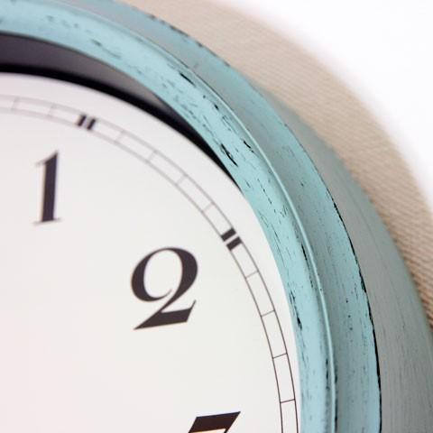 時計　掛け時計　名入れ　結婚祝い　退職祝い　プレゼント　ギフト　レトロな名入れ電波時計 UV | ノア精密 | 09