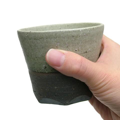 湯呑み　名入れ　プレゼント　ギフト　信楽焼 緑彩（りょくさい）湯呑　木箱入り | 名入れギフトKARIN | 05