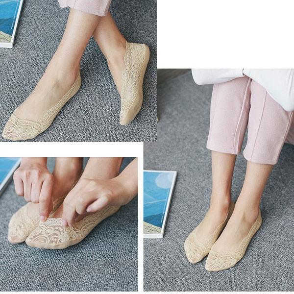 フットカバー レース パンプスソックス 靴擦れ 靴下 ショート ソックス レディース ネコポス送料無料　 |  | 09