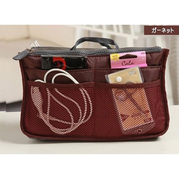 バッグインバッグトートバッグインナーバッグ トラベル用収納バッグ 旅行用グッズレディースミニバッグかばんの中に 翌日配達対応 |  | 06