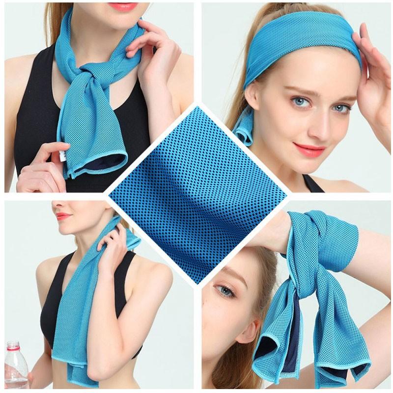 冷感タオル 熱中症対策に ひんやりタオル クールタオル 冷却タオル 夏 スポーツタオル 冷たいタオル ネコポス送料無料 |  | 11