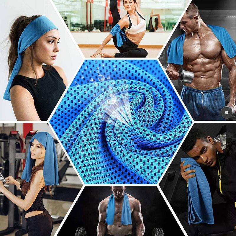 冷感タオル 熱中症対策に ひんやりタオル クールタオル 冷却タオル 夏 スポーツタオル 冷たいタオル ネコポス送料無料 |  | 13