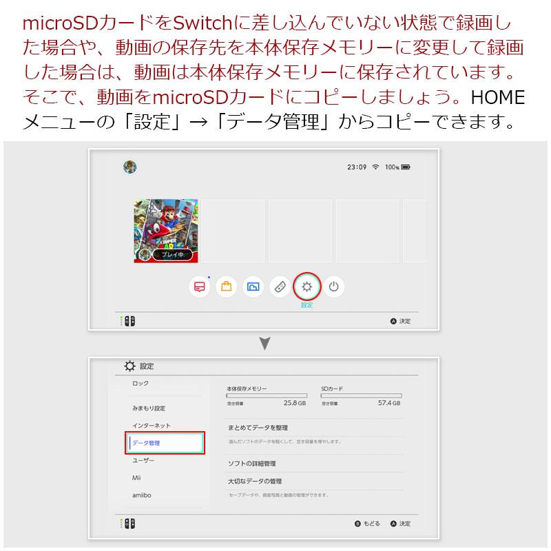 マイクロsdカード microSDXC 128GB for Nintendo Switch SanDisk UHS-I U3 R:100MB/s W:90MB/s SDSQXAO-128G-GNCZN海外向けパッケージ｜karin｜10