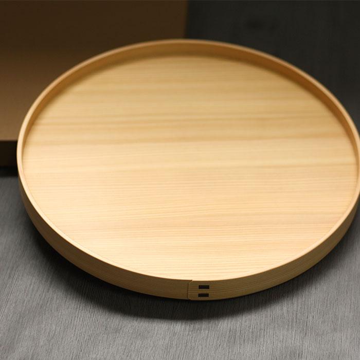 2640円 最大61 オフ トレー お盆 木製 曲げわっぱ 丸盆 茶盆 白杉 日本製 国産 大館工芸社 箱入り 敷膳 和杉 板膳 ランチョンマット 秋田杉 送料無料 おしゃれ 大舘