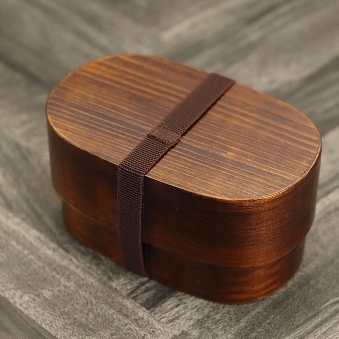 まげわっぱ 弁当箱 曲げわっぱ 二段 スリ漆 中子pet 小 バンド付き 約250cc400cc 一部電子レンジ対応 送料無料 卒園 卒業 新生活 Be 290 1 曲げわっぱ弁当箱の漆器かりん本舗 通販 Yahoo ショッピング