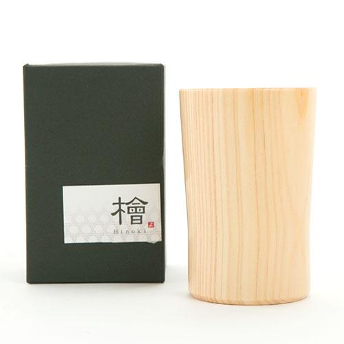 日本製 国産 粋 ひのきビールグラス 単品 送料無料 箱入り 木製 コップ カップ 酒器 Cup 093 曲げわっぱ弁当箱の漆器かりん本舗 通販 Yahoo ショッピング