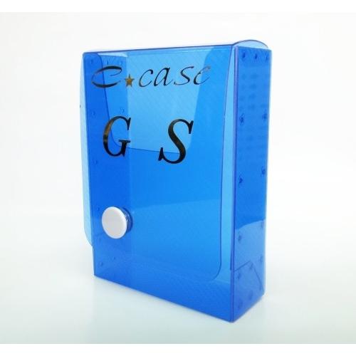 カードケース【デッキケース】・ブルー（薄型） ※メール便不可