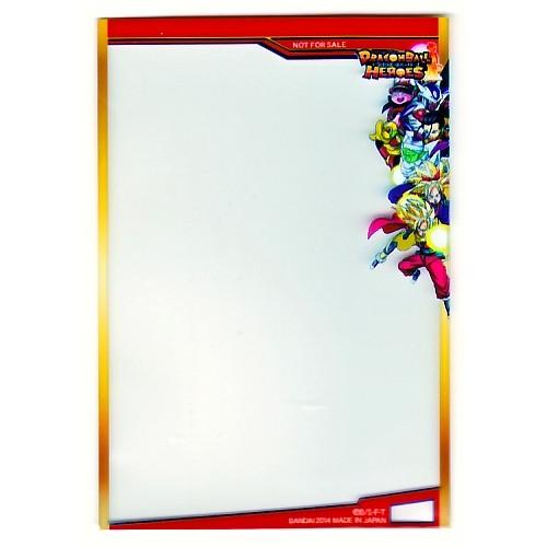 新品】ドラゴンボールヒーローズ イオン限定 スリーブ (赤) (10枚入り