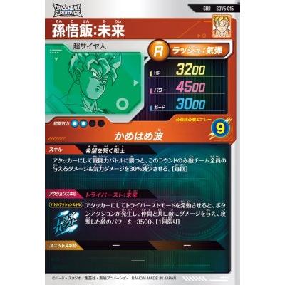 ドラゴンボール ダイバーズ 6種　GDRあり DBSDV】ダイバーズ第6弾/GDR(パラレル)・SECカードリスト